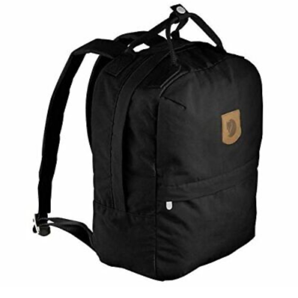 Fjallraven Greenland Zip Backpack - Black with Laptop Sleeve